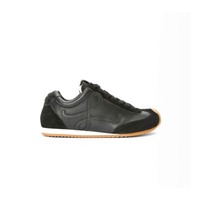 LOEWE BALLET RUNNER 2.0 IN NYLON AND CALFSKIN LLBR282X03 3 LOEWE BALLET RUNNER 2.0 IN NYLON AND CALFSKIN LLBR282X03 3
